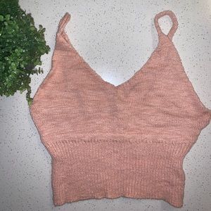 Pink Crop Top